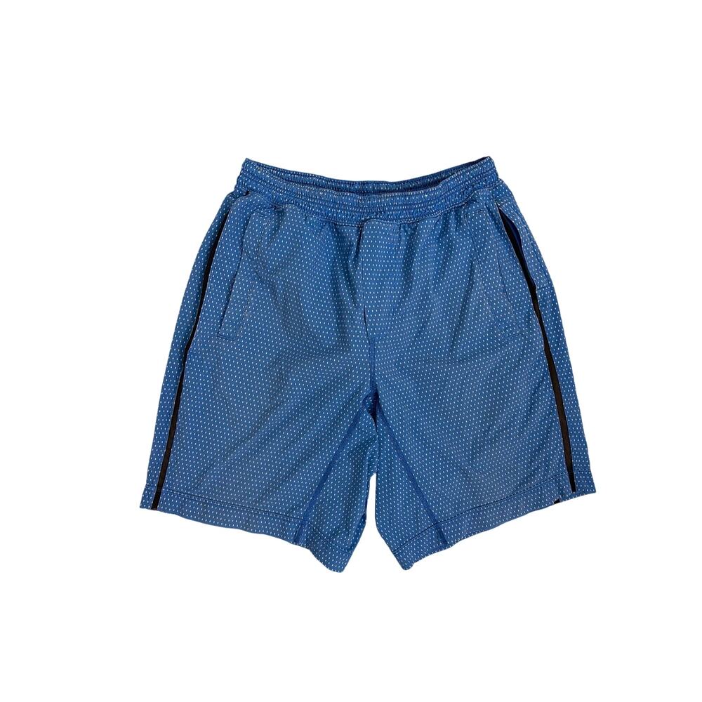 Lululemon Men's Pace Breaker Shorts Blue Athletic 9" Inseam Size Medium